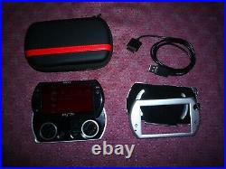 Sony Psp GO N1008 Piano Black (with usb cable and cases)