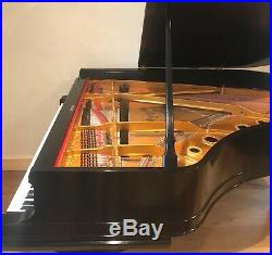 Steinway Grand, Model A. 1873. Immaculate Black case, all new Steinway parts
