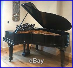 Steinway Grand, Model A. 1873. Immaculate Black case, all new Steinway parts