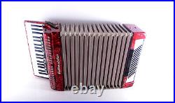 TOP German Made Accordion Weltmeister Caprice 96 bass+Orig. Case&New Straps-VIDEO