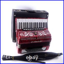 TOP German Made Accordion Weltmeister Caprice 96 bass+Orig. Case&New Straps-VIDEO