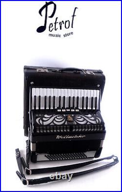 TOP German Made LMM Accordion Weltmeister Caprice 80 bass + Original Case&Straps