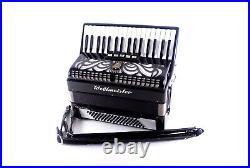 TOP German Made LMM Accordion Weltmeister Caprice 80 bass + Original Case&Straps