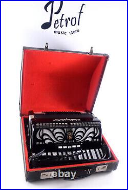 TOP German Made LMM Accordion Weltmeister Caprice 80 bass + Original Case&Straps