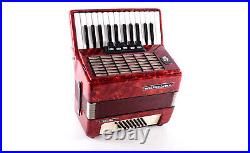 TOP German Made Piano Accordion Weltmeister Stella 40 bass, 5 sw. Fisarmonica