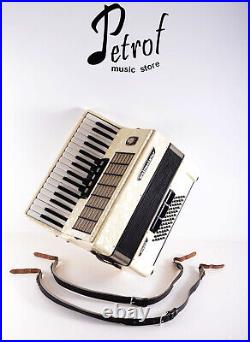 TOP German Made Quality Accordion Weltmeister Stella 60 bass+Hard Case&Straps