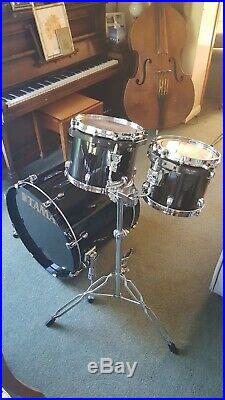 Tama Starclassic Birch Shell Pack Piano Black with Hardware and Cases