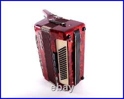Top German Made Piano Accordion Weltmeister Unisella 80 bass, 8 sw. +Case&Straps
