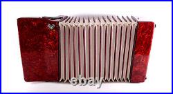 Top German Made Piano Accordion Weltmeister Unisella 80 bass, 8 sw. +Case&Straps