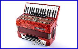 Top Quality German Made Piano Accordion Weltmeister Serino 80 bass, 10 registers