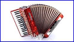 Top Quality German Made Piano Accordion Weltmeister Serino 80 bass, 10 registers