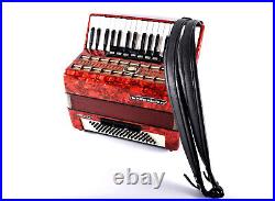 Top Quality German Made Piano Accordion Weltmeister Serino 80 bass, 10 registers