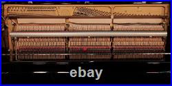 Toyama Upright Piano with a Black Case and Chrome Fittings. 3 year warranty