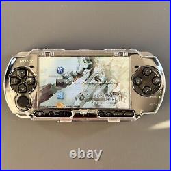 USED Upgraded Sony PSP 3000 (Piano Black) +New OSTENT Battery & Charger & Case