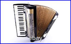 Very Good German Made LMMH Accordion Hohner Lucia IV P 96 bass, 12 registers