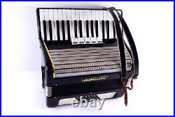 Vintage German Made TOP Quality Accordion WELTMEISTER 48 bass, 5 reg. +Case&Straps