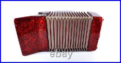 Vintage German Made Top Piano Accordion Weltmeister 40 bass, 5 sw. + Case&Straps