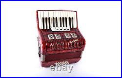 Vintage German Made Top Piano Accordion Weltmeister 40 bass, 5 sw. + Case&Straps