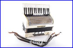 Vintage German Made Top Piano Accordion Weltmeister 60 bass, 8 registers (5+3)