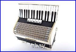 Vintage German Made Top Piano Accordion Weltmeister 60 bass, 8 registers (5+3)