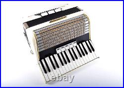 Vintage German Made Top Piano Accordion Weltmeister 60 bass, 8 registers (5+3)