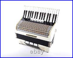 Vintage German Made Top Piano Accordion Weltmeister 60 bass, 8 registers (5+3)