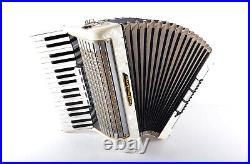 Vintage German Made Top Piano Accordion Weltmeister 60 bass, 8 registers (5+3)