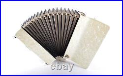 Vintage German Made Top Piano Accordion Weltmeister 60 bass, 8 registers (5+3)