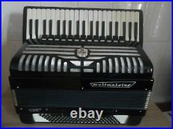 Vintage piano accordion Weltmeister Supita S5 configured and tested + case