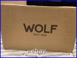 WOLF Meridian Watch Box Storage Case PIANO BLACK