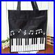 Womens-Black-Piano-Keys-Music-Musical-Note-Handbag-Special-Bag-Shopping-Bag-Case-01-hqjs