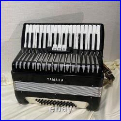 YAMAHA Accordion YA-48 Black 34 Keyboard 48 Bass Buttons with Case