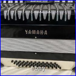 YAMAHA Accordion YA-48 Black 34 Keyboard 48 Bass Buttons with Case