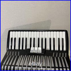 YAMAHA Accordion YA-48 Black 34 Keyboard 48 Bass Buttons with Case