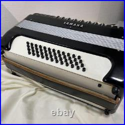 YAMAHA Accordion YA-48 Black 34 Keyboard 48 Bass Buttons with Case