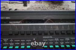YAMAHA PortaSound MK-100 80's 49key Vintage Keyboard with Case