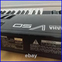 YAMAHA synthesizer V-50 soft case keyboard Electronic piano 61 keys black