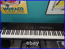 Yamaha CP33 stage piano, stand, pedal and flight case