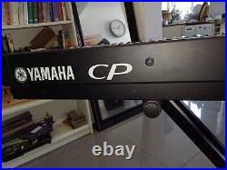 Yamaha CP33 stage piano, stand, pedal and flight case