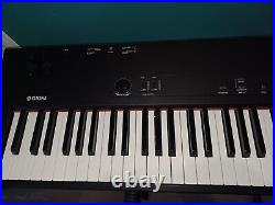 Yamaha CP33 stage piano, stand, pedal and flight case