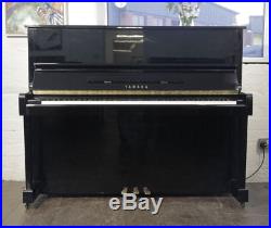 Yamaha MC10Bl upright piano with a black case. 0% finance available