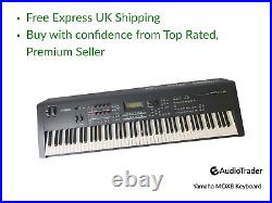 Yamaha MOX8 88 weighted keys synthesiser keyboard piano 2 pedals / soft case