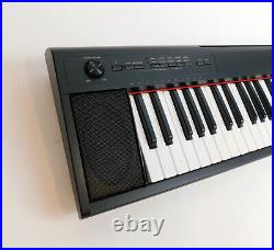 Yamaha NP12 61-Key Piaggero Ultra-Portable Digital Piano Black + Gator Case