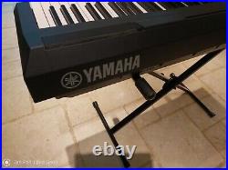 Yamaha P-115 Digital Piano With Ktc-137 Flight Case, Stand, Sustain Pedal, Plug