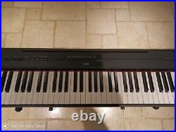 Yamaha P-115 Digital Piano With Ktc-137 Flight Case, Stand, Sustain Pedal, Plug