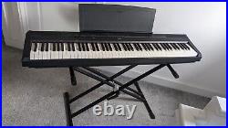 Yamaha P-115 electronic piano / case / stand / seat / 2x pedals / headphones