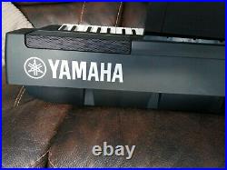 Yamaha P-121B Portable Digital Piano Black with branded padded case