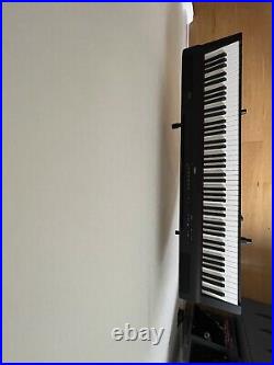 Yamaha P-125 Portable Digital Piano + Shock Proof Case + Padded Bench + Cover