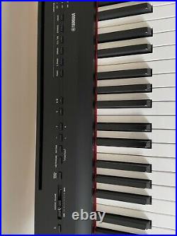 Yamaha P-125 Portable Digital Piano + Shock Proof Case + Padded Bench + Cover