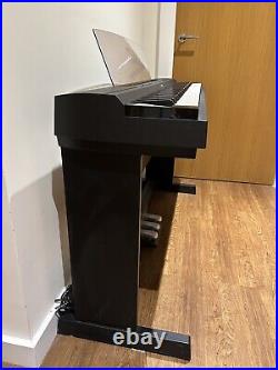 Yamaha P-255 Digital Piano, Black, Hardly Used, Case, Music Stand, Pedal